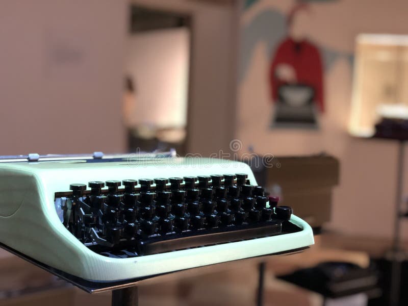 Olivetti Italian design typewriter- Italian design. High quality photo. Olivetti Italian design typewriter- Italian design. High quality photo