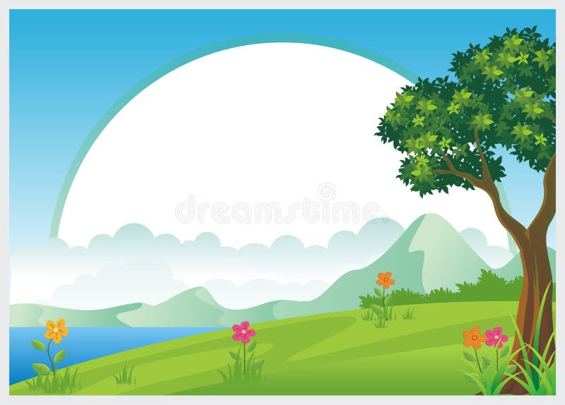 Diseño precioso de la plantilla del diploma de los niños stock de ilustración Diseño precioso de la plantilla del diploma de los niños stock de ilustración