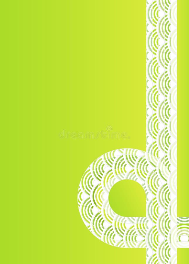 Diseño retro verde de la cinta ilustración del vector Diseño retro verde de la cinta ilustración del vector