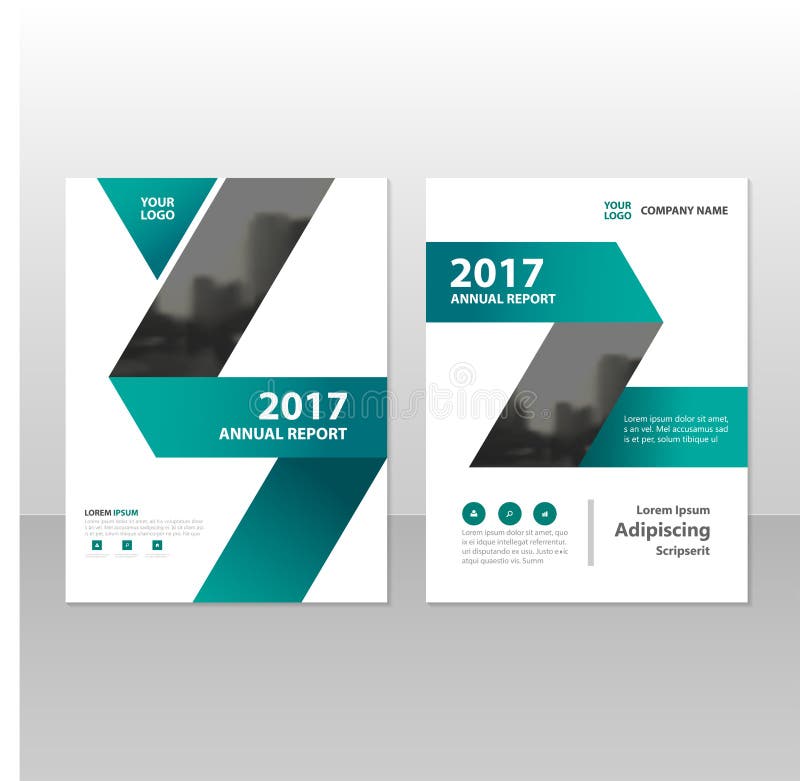 Diseño verde de la plantilla del aviador del folleto del prospecto del informe anual del triángulo del triángulo de la etiqueta, ilustración del vector Diseño verde de la plantilla del aviador del folleto del prospecto del informe anual del triángulo del triángulo de la etiqueta, ilustración del vector