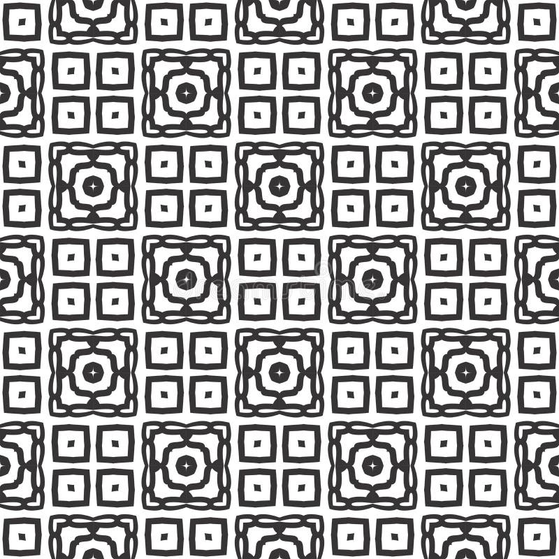 Diseños blancos negros de la repetición del vector libre illustration Diseños blancos negros de la repetición del vector libre illustration