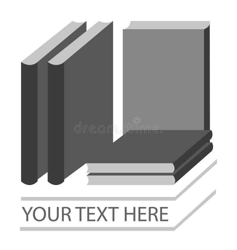 Icono y logotipo del libro libre illustration Icono y logotipo del libro libre illustration
