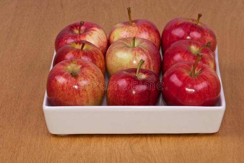 Dish Of Apples In Living Room