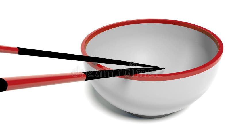 Dish and chopstick