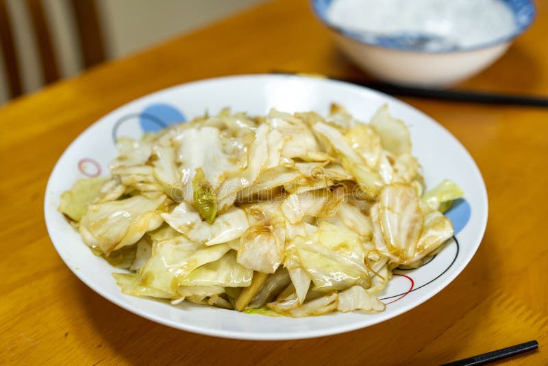 Comida de excelente cortar repollo, chino comida.