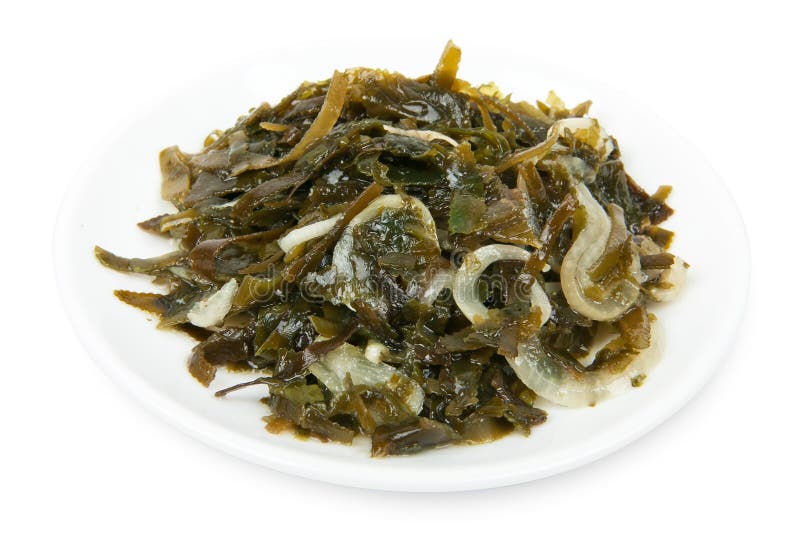Dish from the kelp stock image. Image of seaweed, gourmet - 17997677