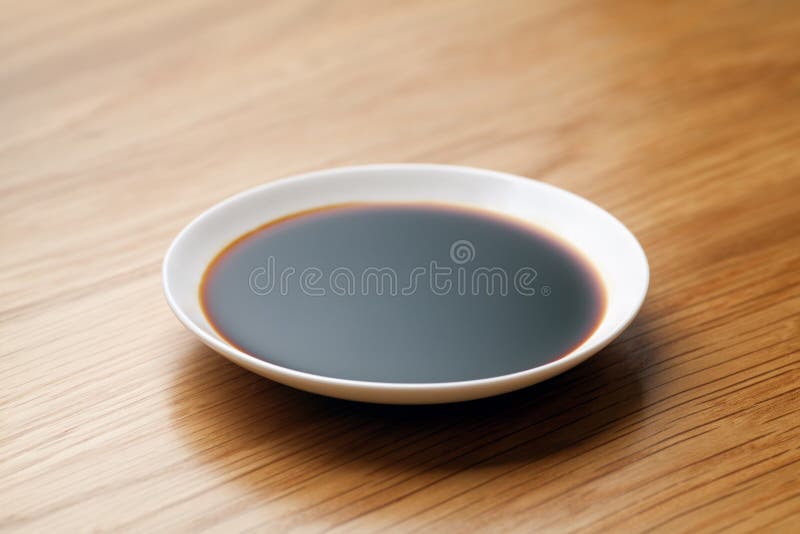 Dish of soy sauce stock photo. Image of traditional, liquid 44347866