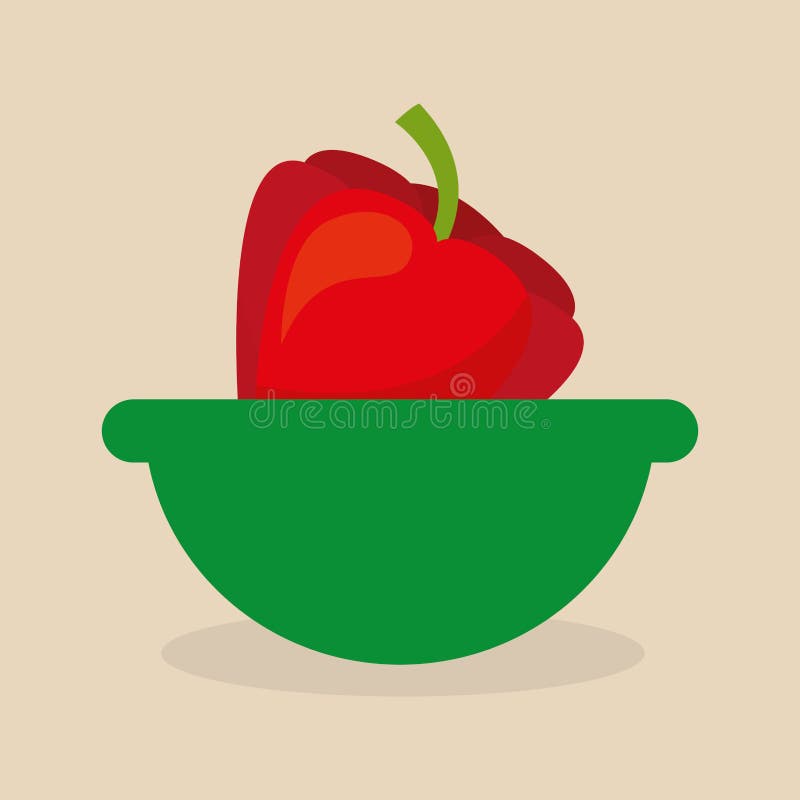 Dish with vegetable menu stock illustration. Illustration of menu