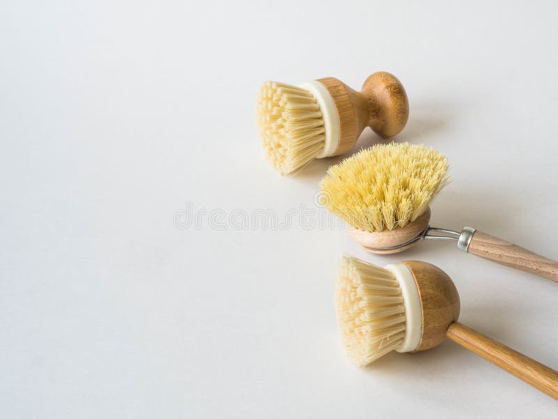 Dish Washing Brushes Bamboo Toothbrushes Reusable Bags Sustainable  Lifestyle Zero Waste Concept Clean Without Waste Stock Photo - Download  Image Now - iStock