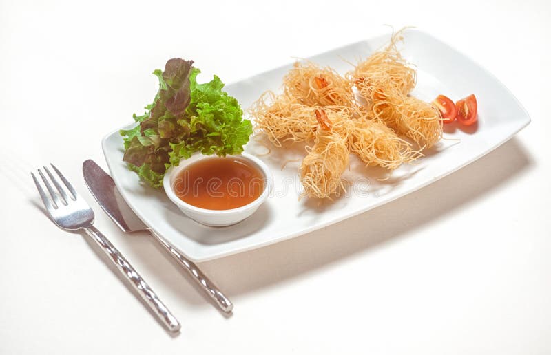 Dishes of International Cuisine in Restaurant Stock Photo - Image of