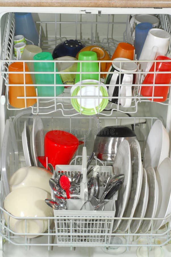 Dishwasher stock photo. Image of wash, washer, dishwashing 10294012