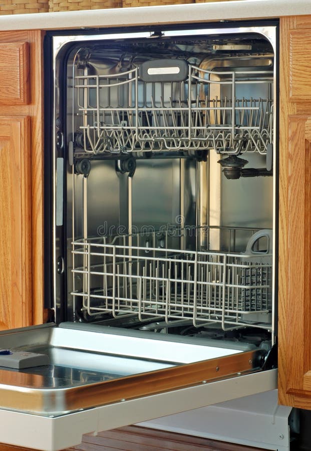 Dishwasher stock photo. Image of dish, save, tablet, inside 4121060