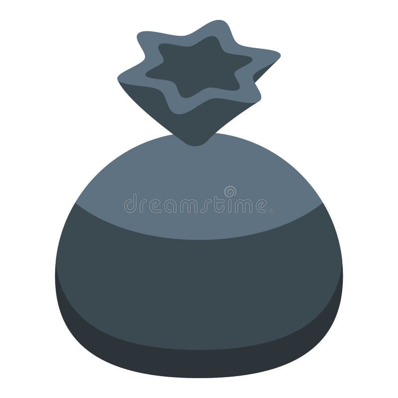 Disinfector garbage icon, isometric style vector illustration