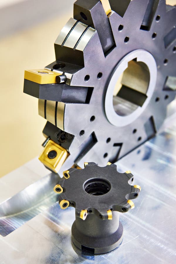 Disk milling cutters stock photo. Image of heavy, milling 253095422