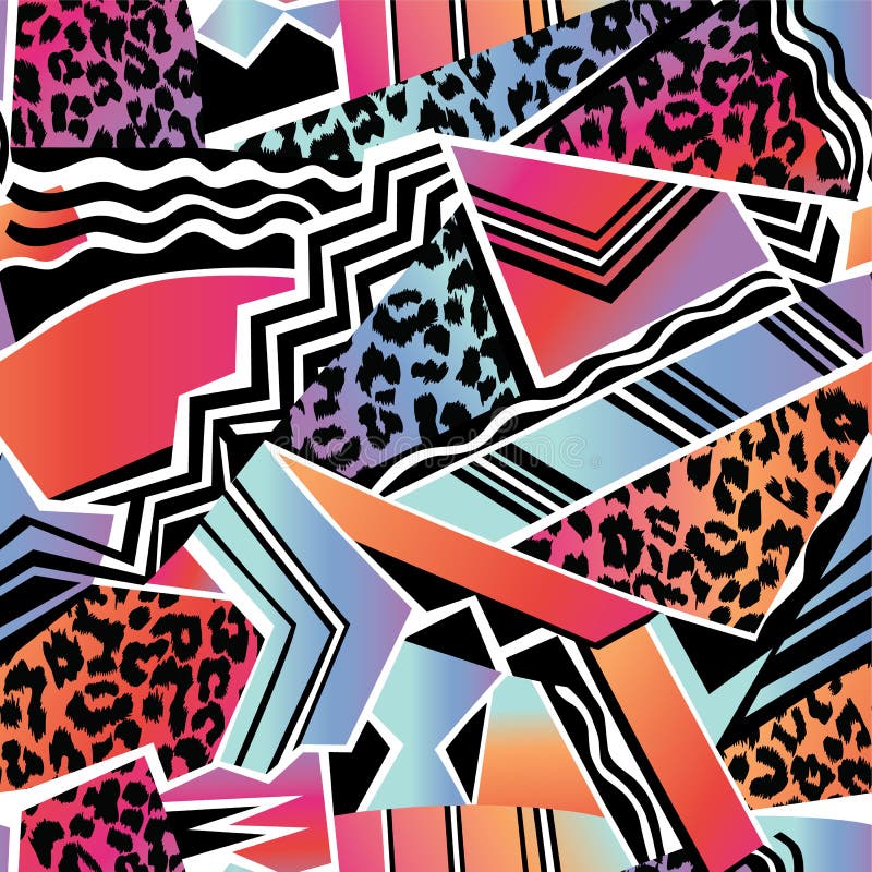 Diskodjurbakgrund stock illustrationer