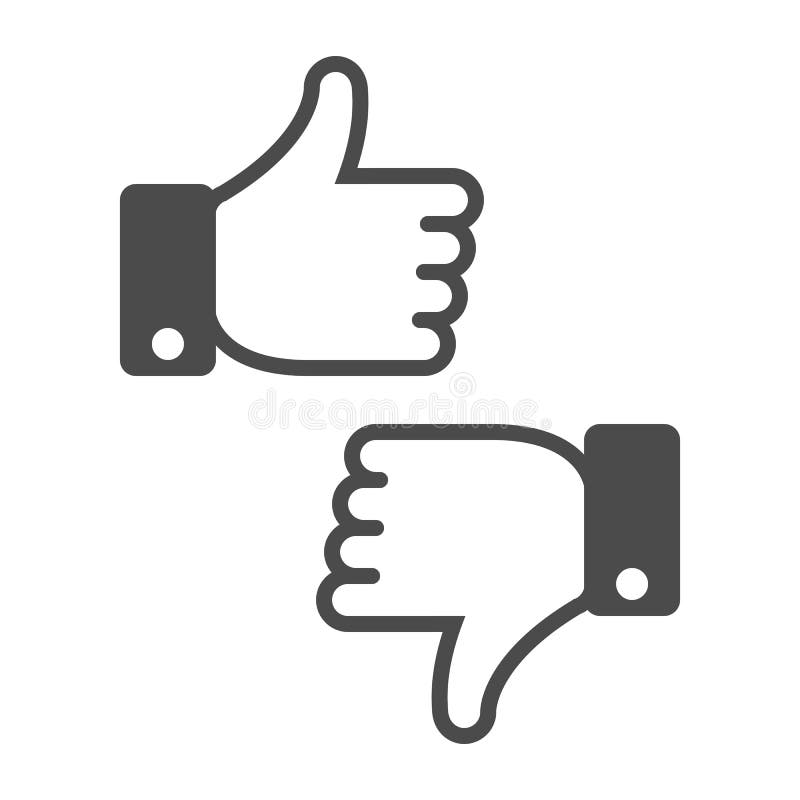 Dislike like icon. vector illustration Dislike like icon. vector illustration