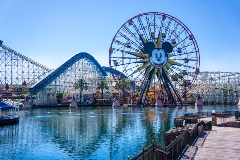 Disney california przygoda rajska molo