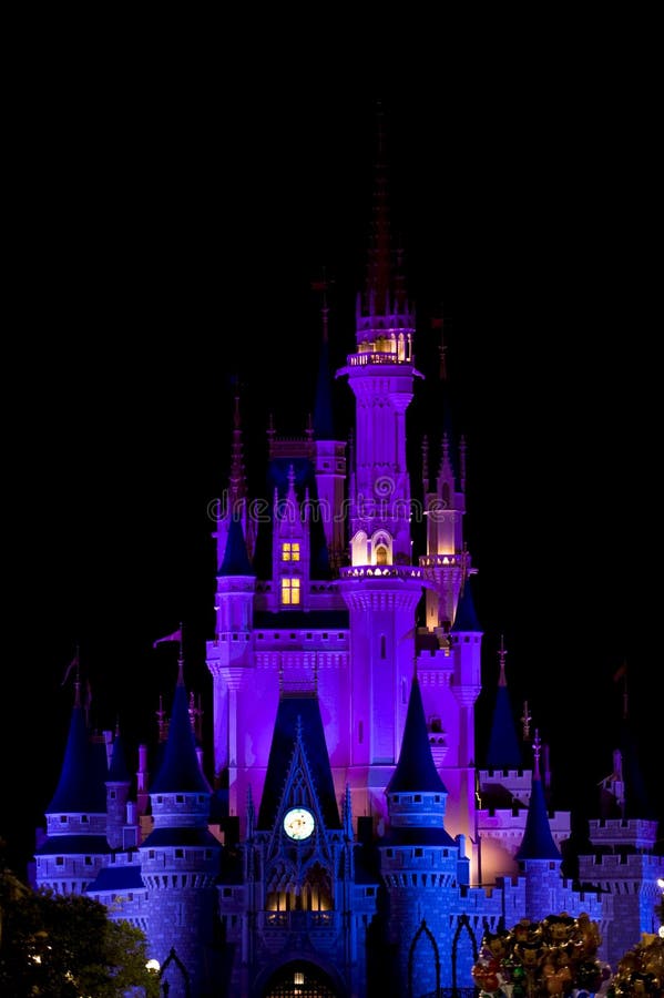 Disney Castle at Night