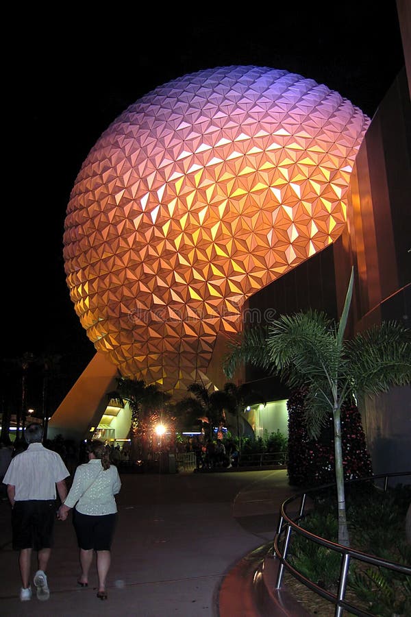 Disney Epcot kula ziemska fotografia royalty free Disney Epcot kula ziemska fotografia royalty free
