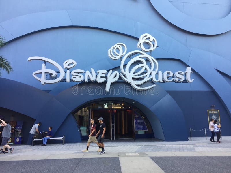 Disney Quest editorial image. Image of excitement, located 85138075