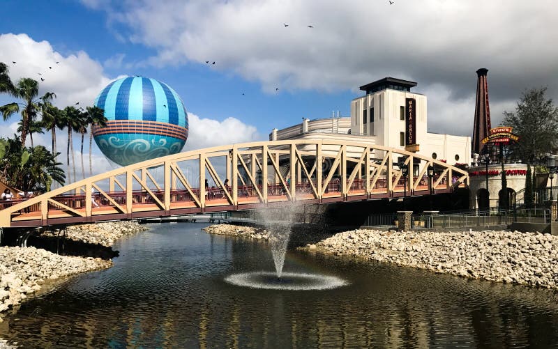 Disney Springs, Orlando, Florida Editorial Stock Photo Image of walt