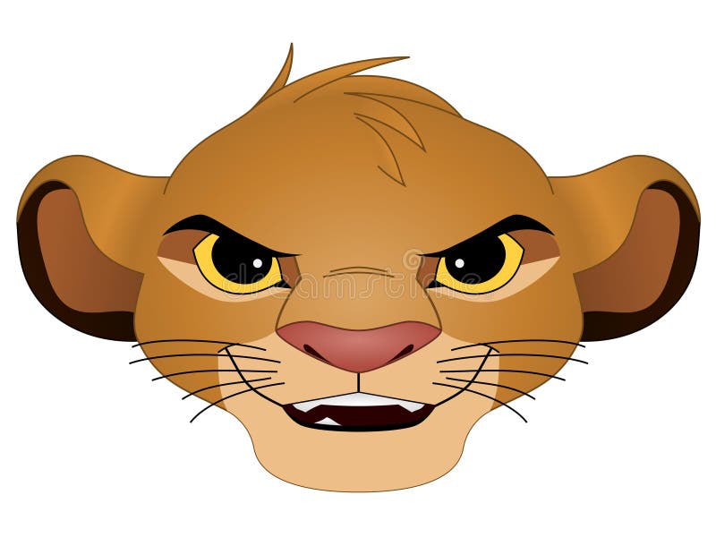 Disney Vector Illustration of Simba Isolated on White Background, Baby Lion  King, Fantasy Cartoon Character Editorial Stock Photo - Illustration of  thirtysecond, cartoon: 209814198