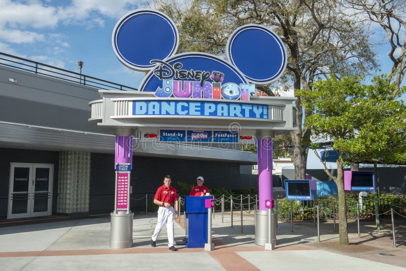 Disney World Junior Dance Party, viaje foto de archivo Disney World Junior Dance Party, viaje foto de archivo