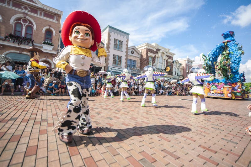 Disneyland HK arkivbild Disneyland HK arkivbild