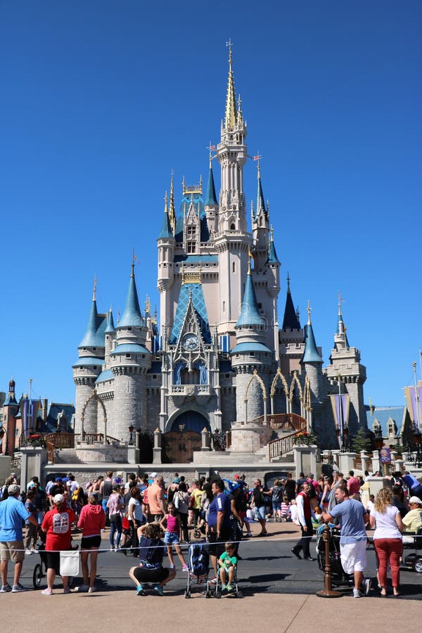 Disneyworld Magic Kingdom Castle royalty free stock photography Disneyworld Magic Kingdom Castle royalty free stock photography