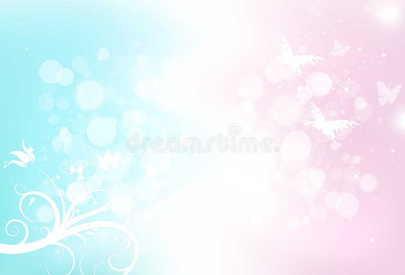 Dispersión borrosa del bokeh mágico de la fantasía de la mariposa con el polvo de estrellas g stock de ilustración Dispersión borrosa del bokeh mágico de la fantasía de la mariposa con el polvo de estrellas g stock de ilustración