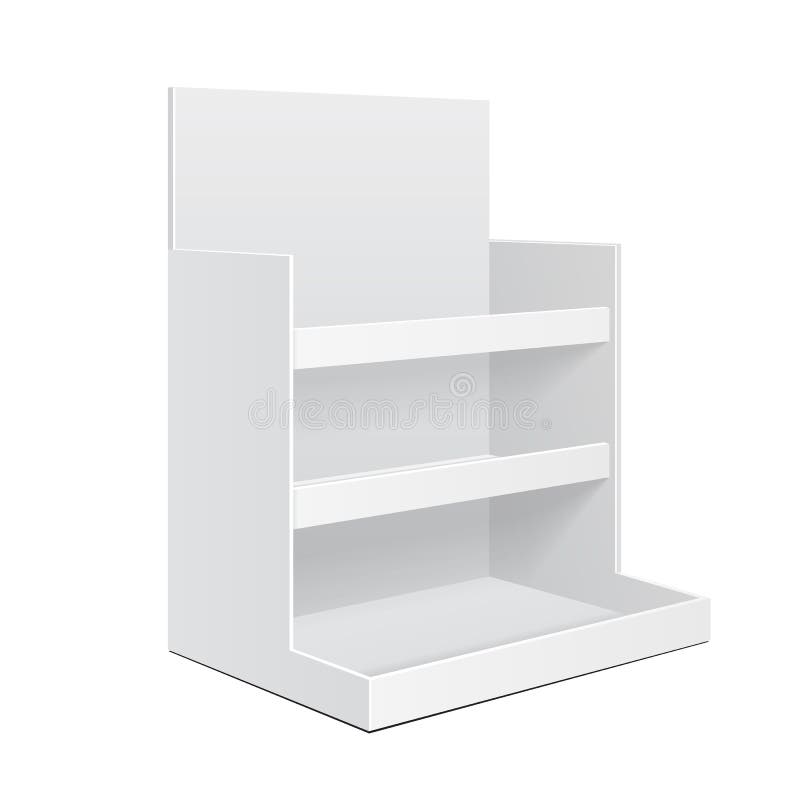 Download Display Cardboard Counter Shelf Holder Box POS POI Blank Empty. Mockup, Mock Up, Template ...