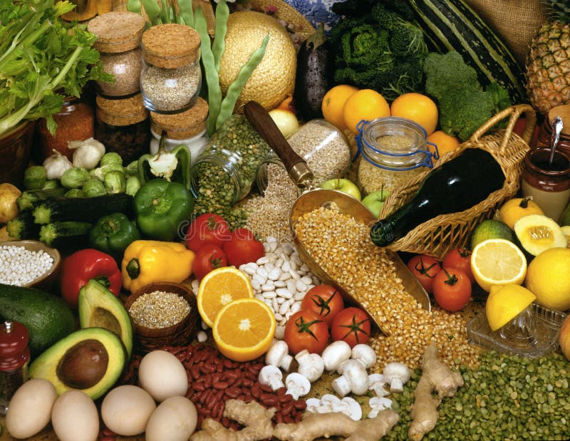 Display of Cooking Ingedients stock photo Display of Cooking Ingedients stock photo