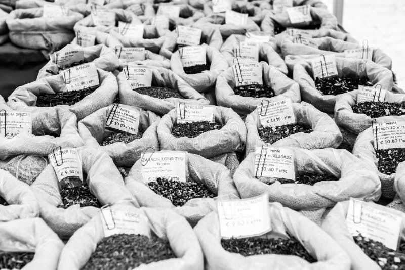 Tea Bags stock photo. Image of weeds, seeds, herbs, bags 119108526
