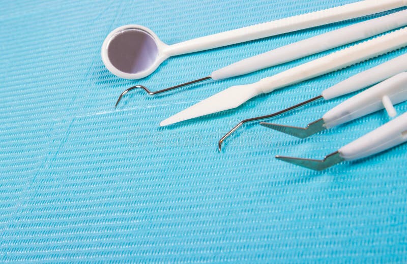 Disposable Dental Instruments. Stock Photo Image of dentistry, treatment 101852936