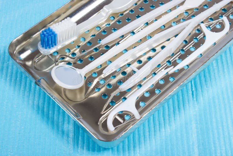 Disposable Dental Instruments. Stock Image Image of tweezers, dental 74755957