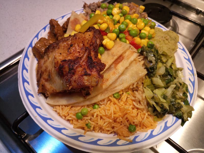 Large Kenyan dish stock image. Image of large, plate 103512935