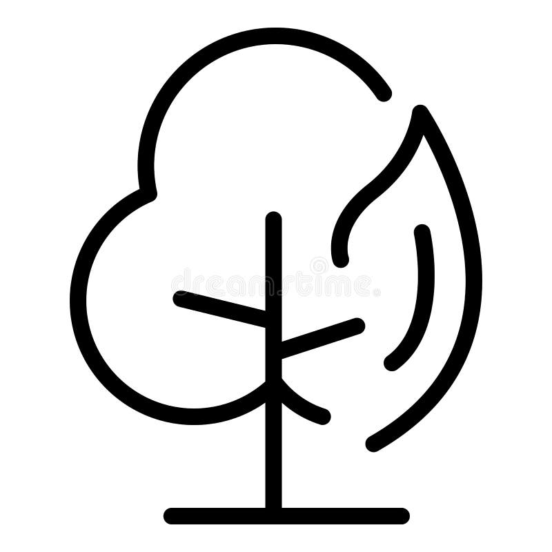 Dispositionsformat för trädboneldsikoner vektor illustrationer
