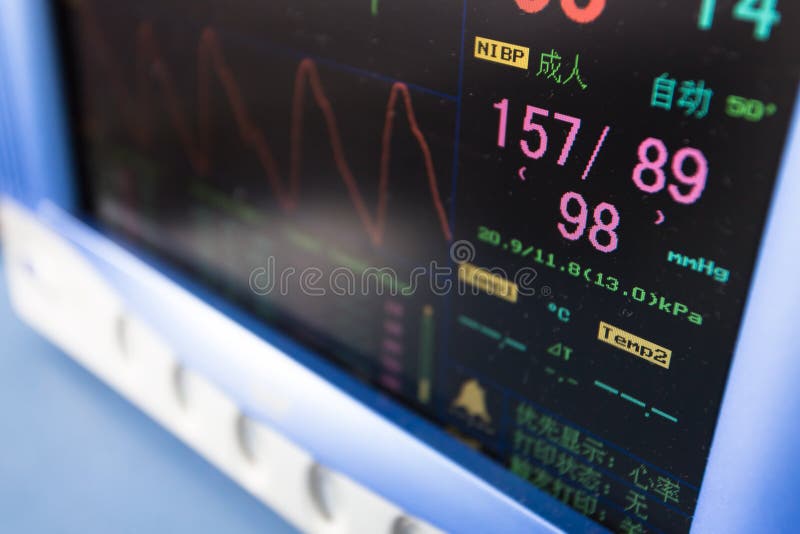 Dispositivi di sorveglianza portatili di sanità immagini stock libere da diritti Dispositivi di sorveglianza portatili di sanità immagini stock libere da diritti