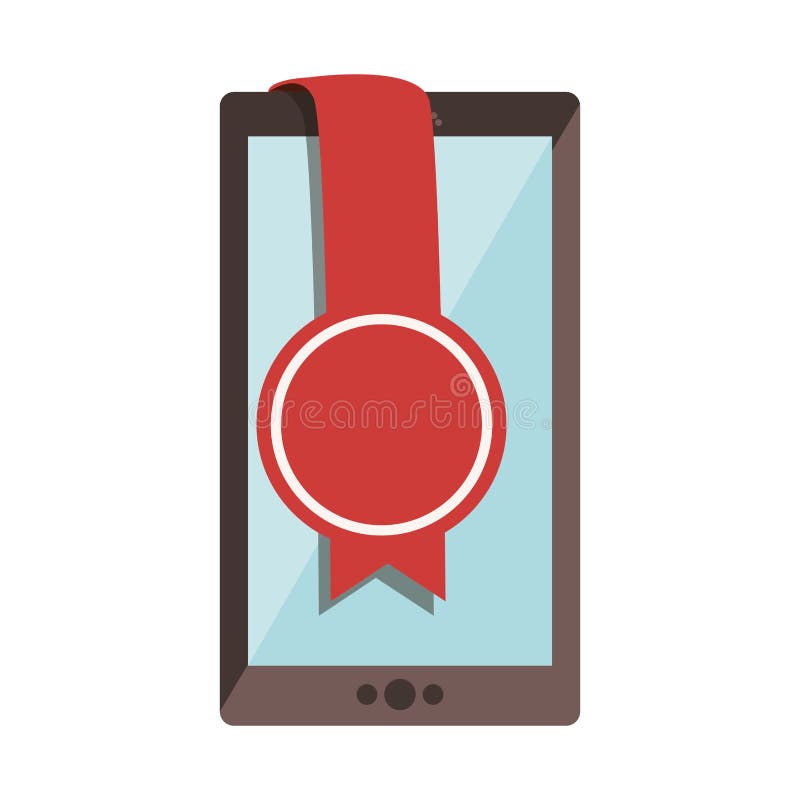 Dispositivo portatile di Smartphone illustrazione vettoriale Dispositivo portatile di Smartphone illustrazione vettoriale