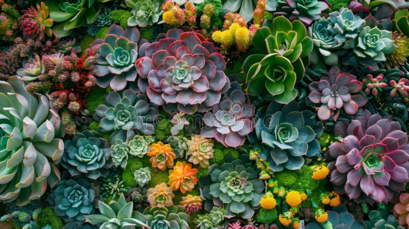 Disposizione rapida in sublimazione in giardino verticale royalty illustrazione gratis