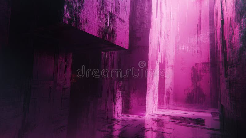 Dissolving Horizon is an illustrative abstract expressionist piece that utilizes fluid brushstrokes to capture the