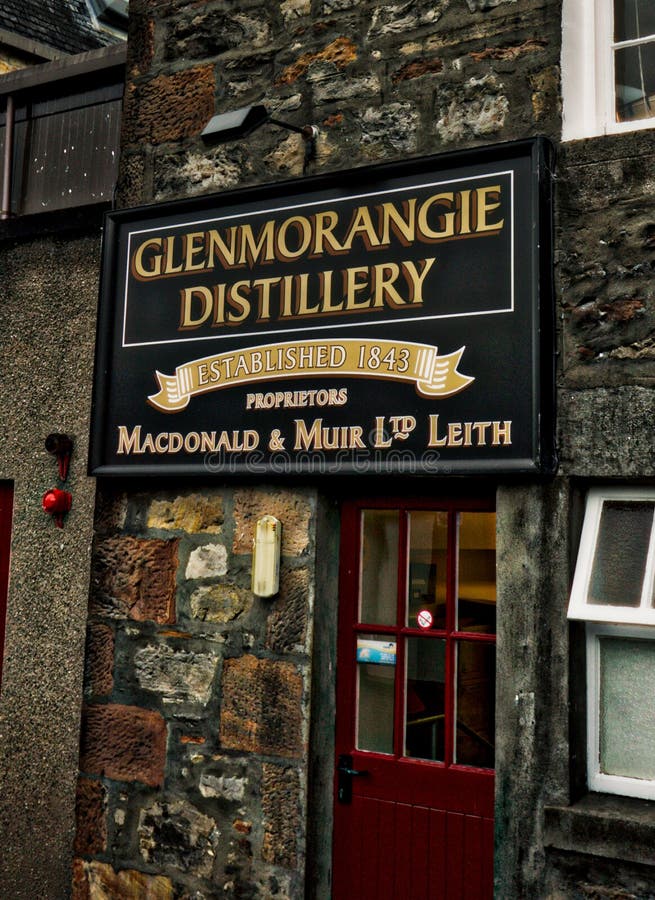 Distillerie Ecosse de Glenmorangie photo libre de droits Distillerie Ecosse de Glenmorangie photo libre de droits