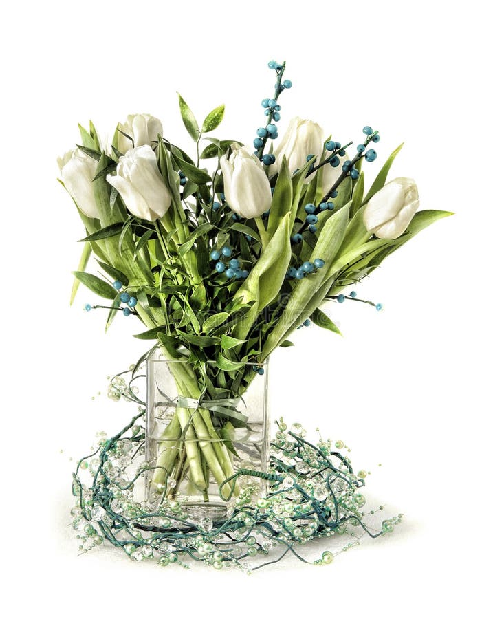 Distinguished tulip arrangement