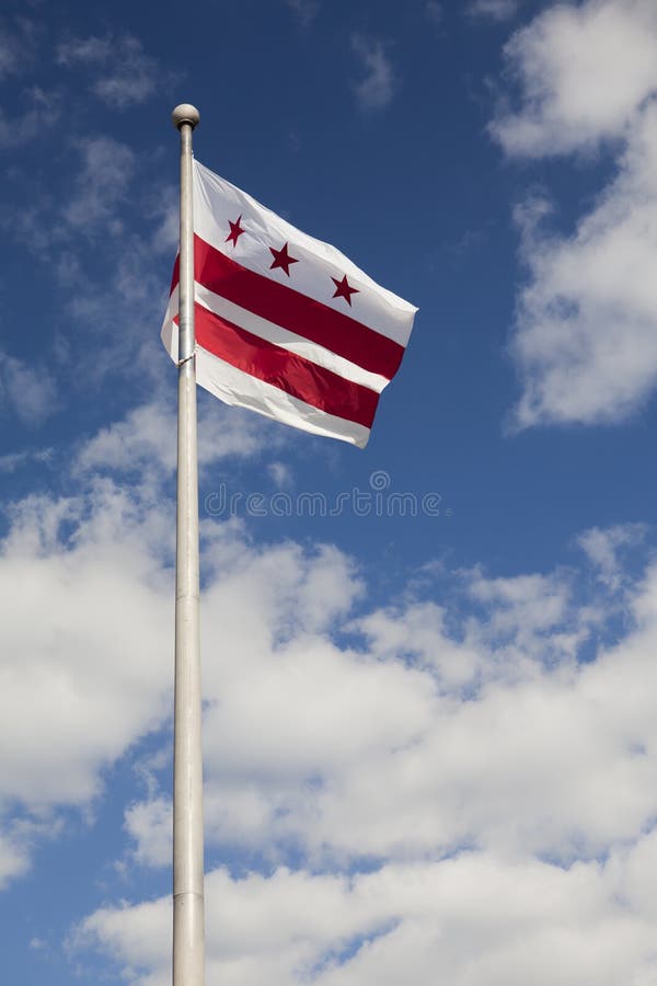 District of Columbia (Washington, DC) Flag stock photo District of Columbia (Washington, DC) Flag stock photo
