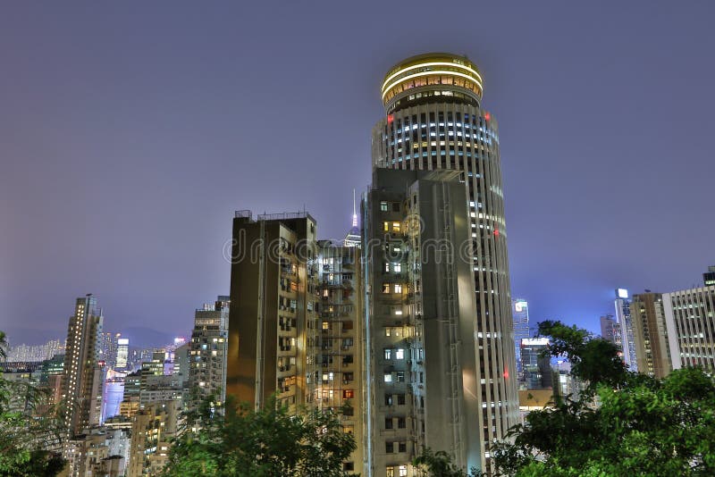 District Wan Chai. Hong Kong 2016 Stock Photo - Image of hongkong, hong