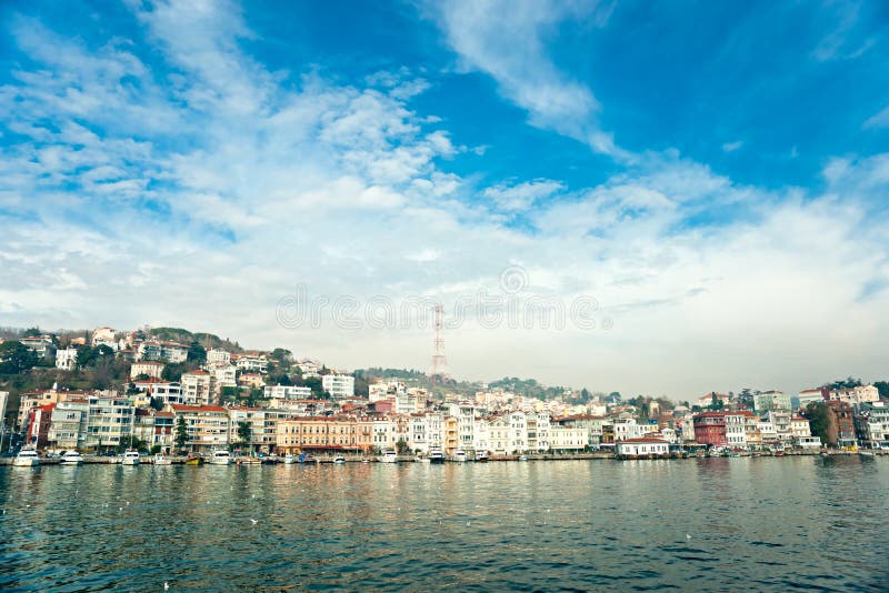 View of Besiktas district, Istanbul, Turkey. View of Besiktas district, Istanbul, Turkey.