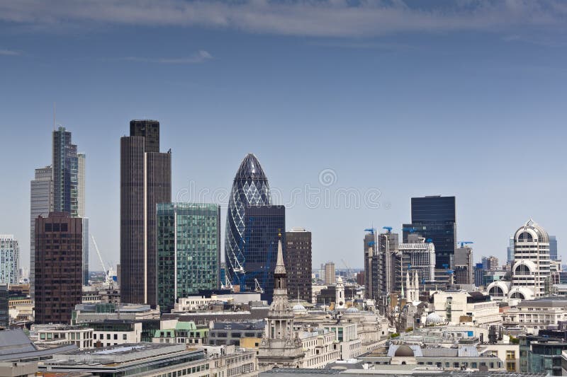 Distrito y céntrico financieros, Londres, Reino Unido
