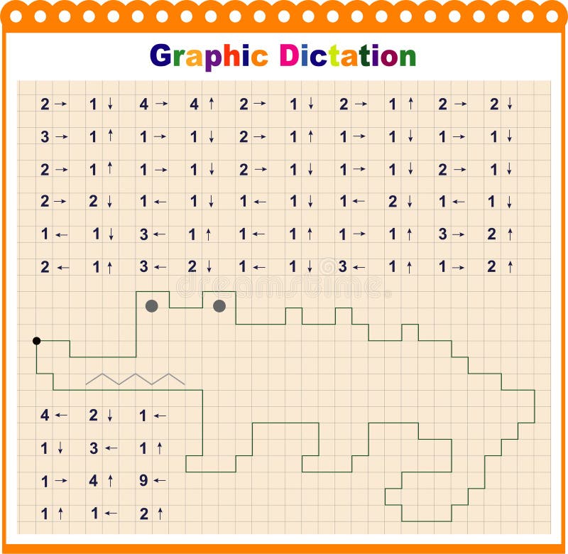 Vetores de Ditado Gráfico Jogo Educativo Para Crianças