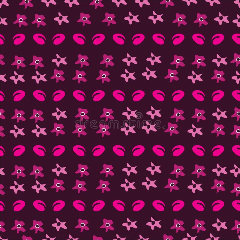 Ditsy-fiori floreali in fioritura, modello senza cuciture di ripetizione illustrazione di stock Ditsy-fiori floreali in fioritura, modello senza cuciture di ripetizione illustrazione di stock