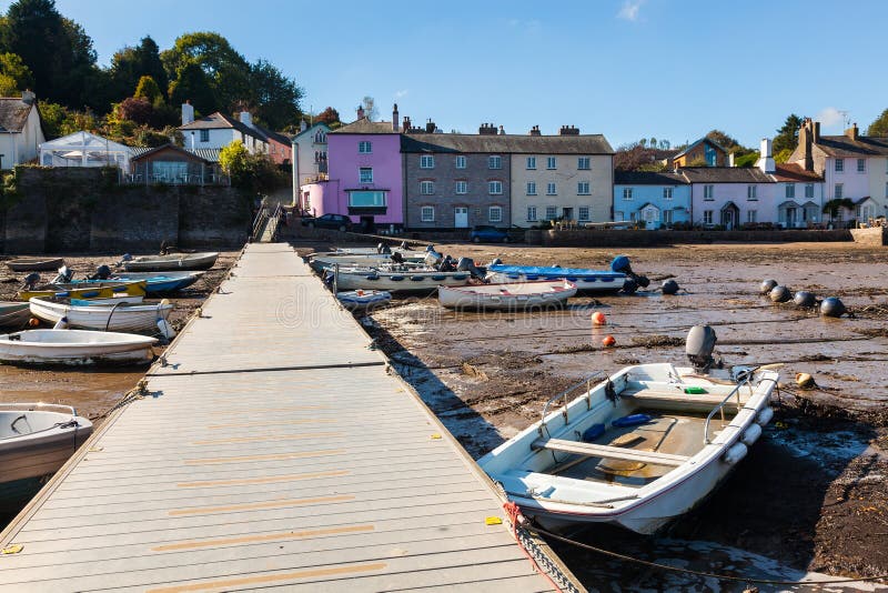 Dittisham Devon England arkivbilder Dittisham Devon England arkivbilder